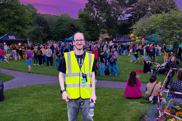 Luke at Parade Gardens